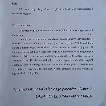 Apartment Laza Fotel Bekescsaba